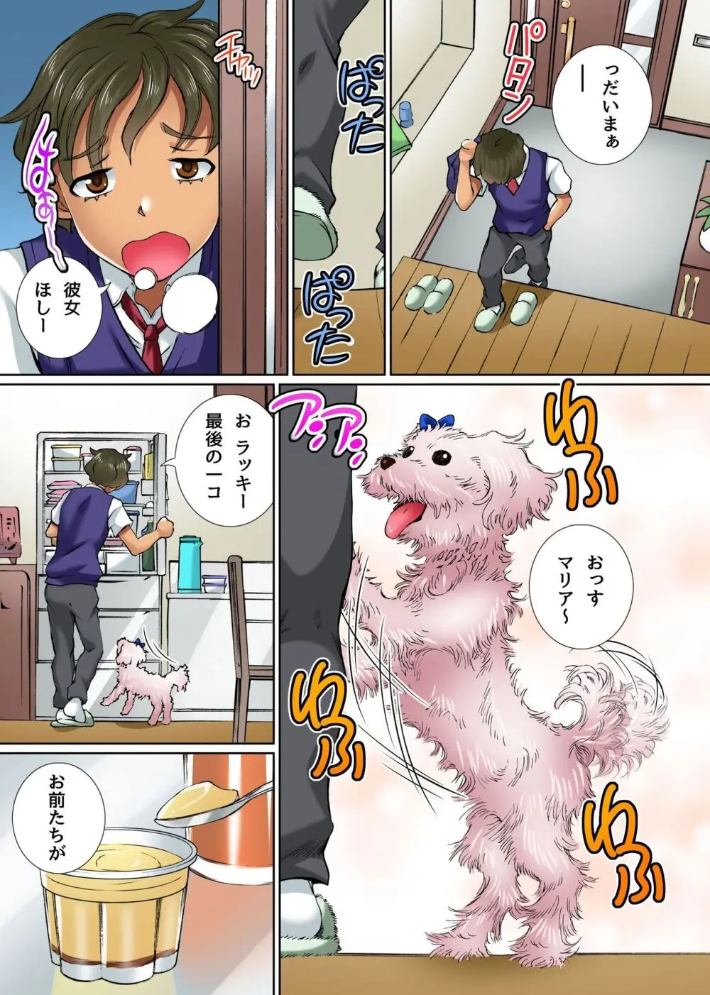 妹と幼馴染の身体がペットに憑依され発情してしまったので飼い主である俺が責任取ってセックスする話 - page3