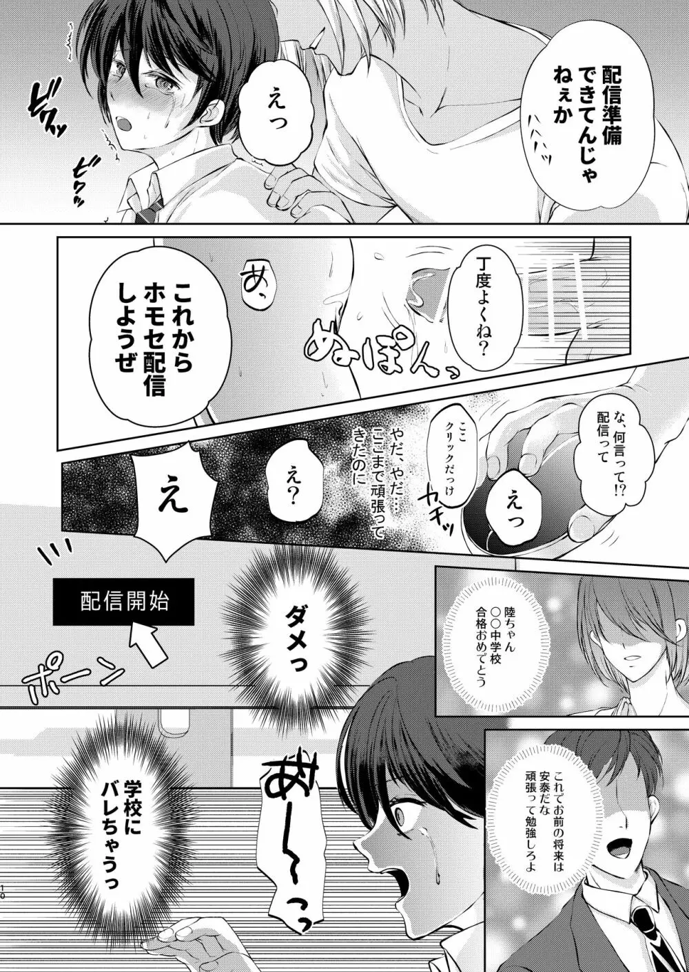 特定されたその先は2 ～男の娘配信者調教日記～ - page10