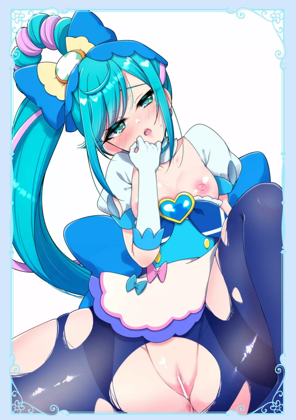 キュアトロ2022!～プリキュアにトロ顔させてみた～ - page4