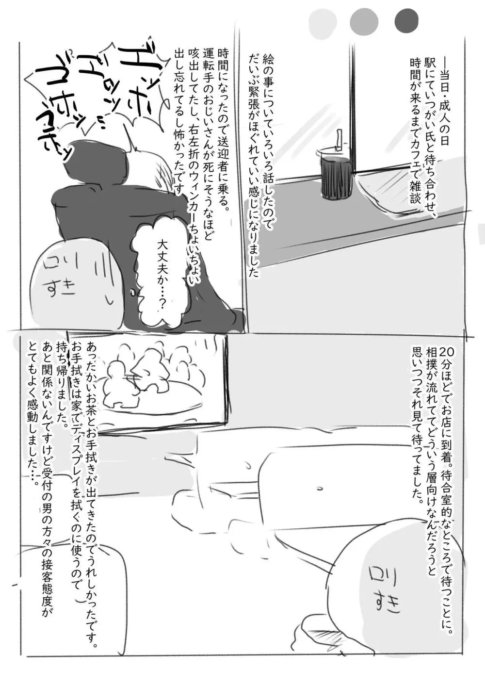 ロリっ子大好き初ソープレポまんが - page3