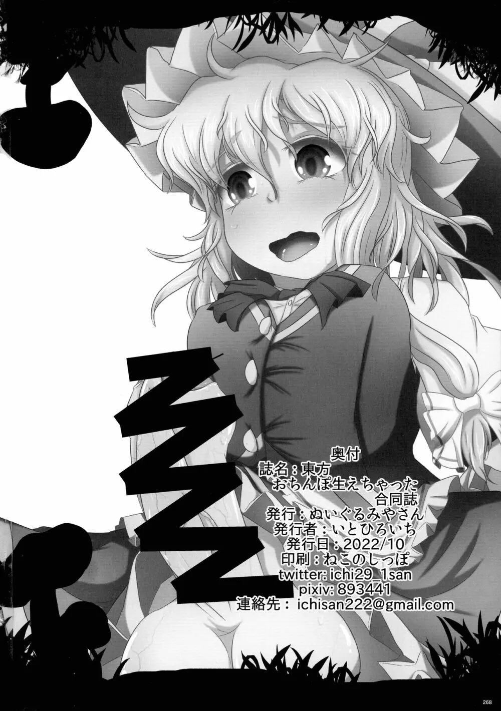 東方おちんぽ生えちゃった合同誌 東方Project - page267