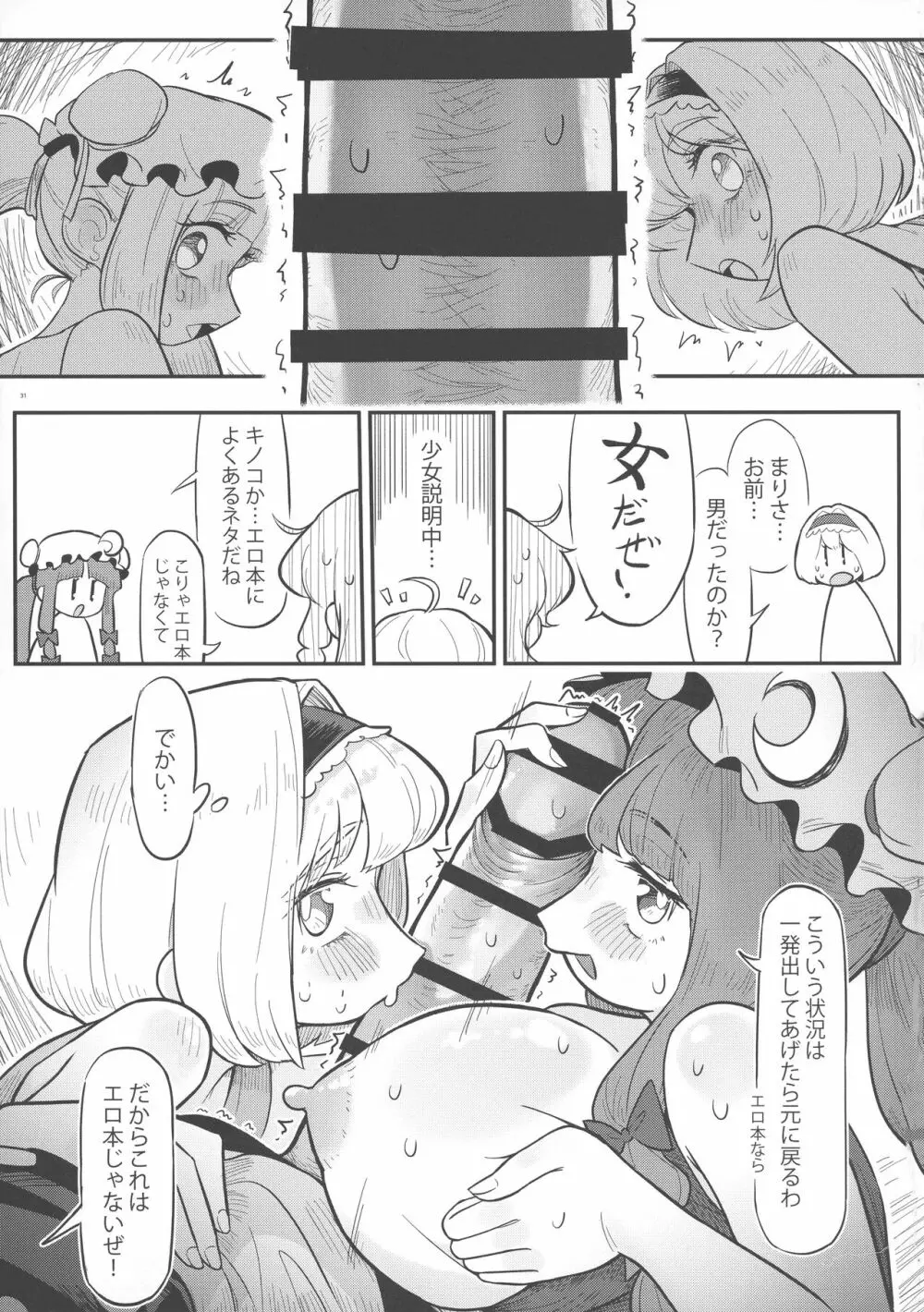 東方おちんぽ生えちゃった合同誌 東方Project - page30