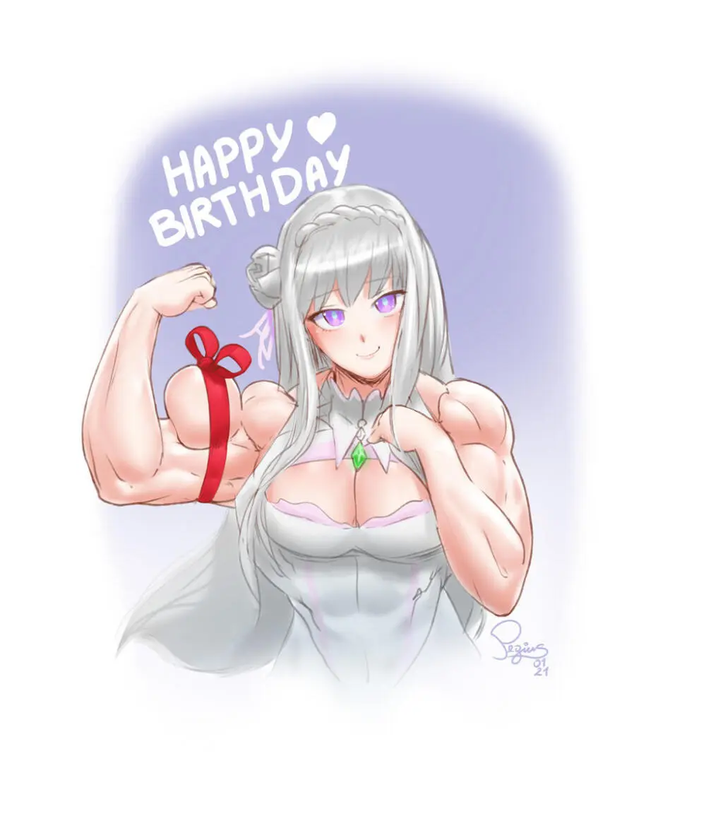 anime muscle girl collection - page105