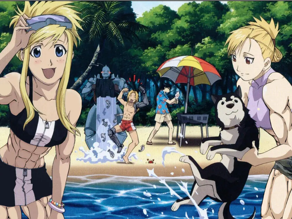 anime muscle girl collection - page109