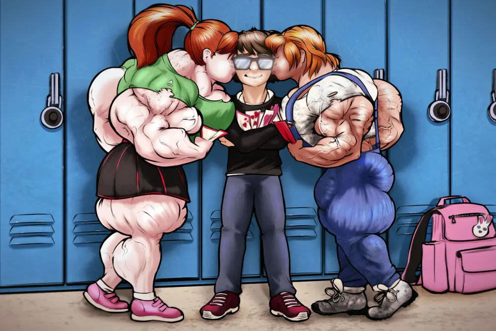 anime muscle girl collection - page125