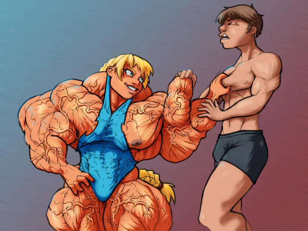 anime muscle girl collection - page128