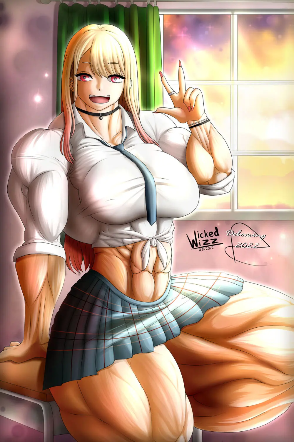 anime muscle girl collection - page141