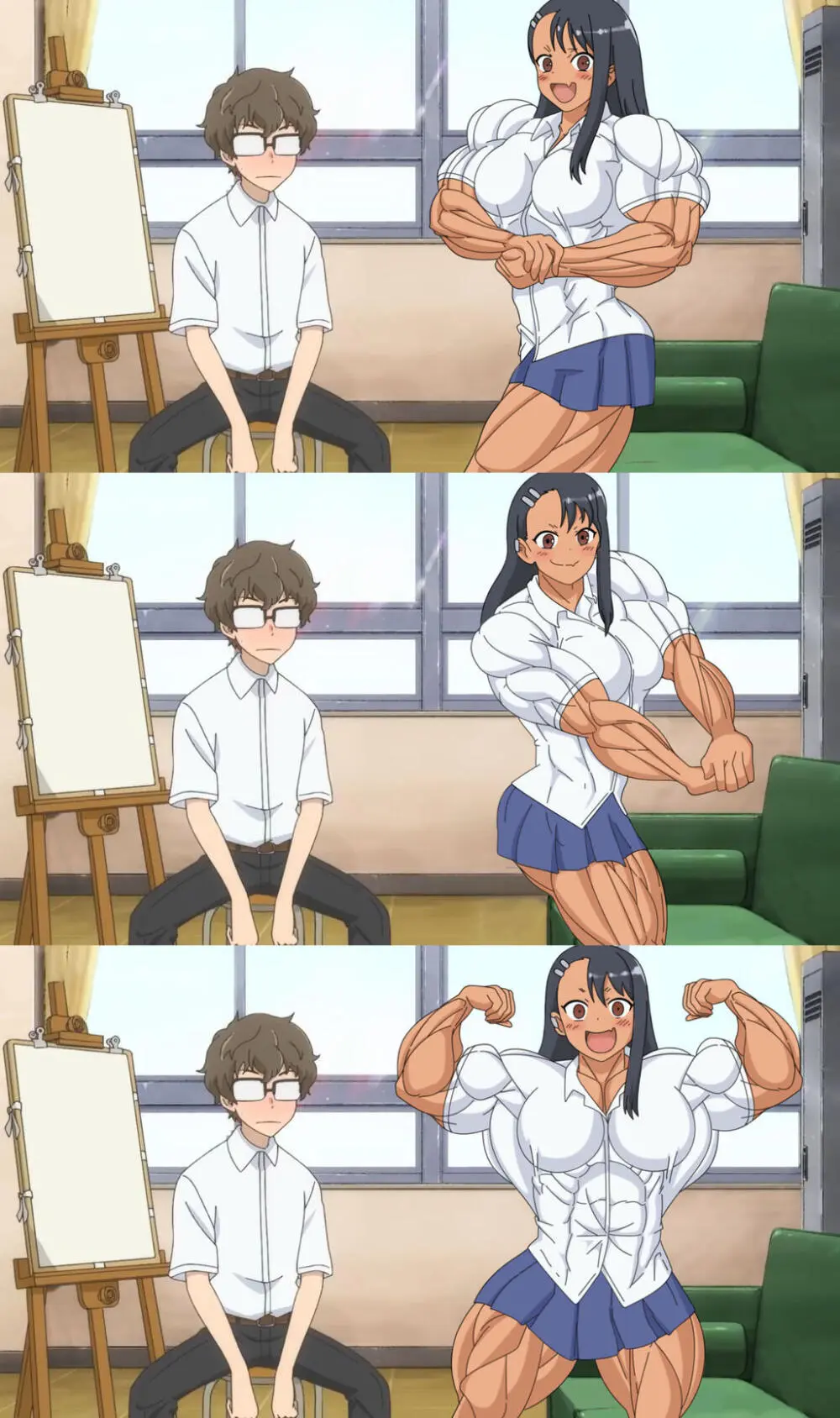 anime muscle girl collection - page143