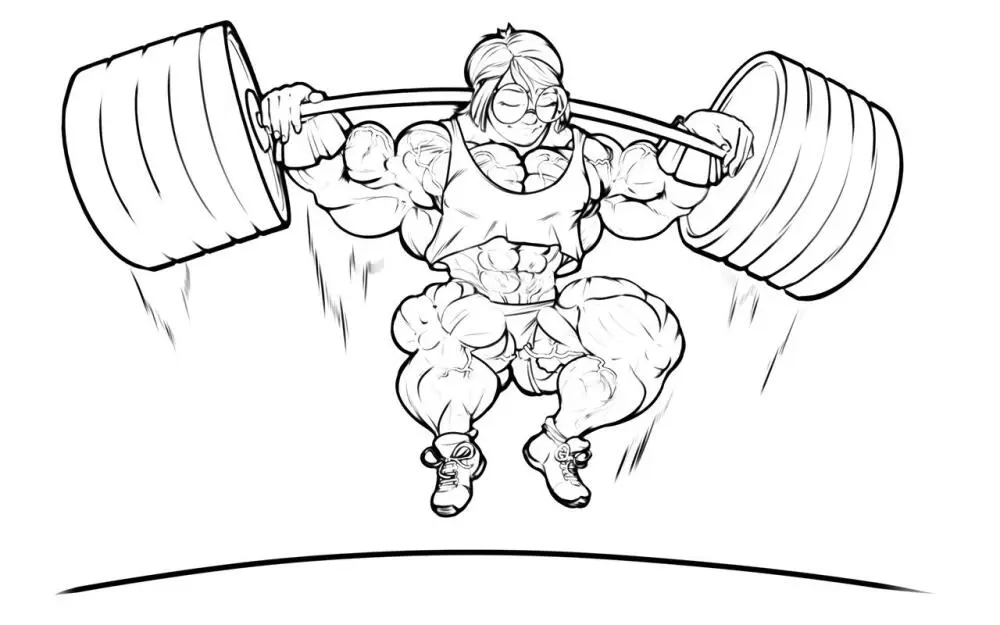 anime muscle girl collection - page149