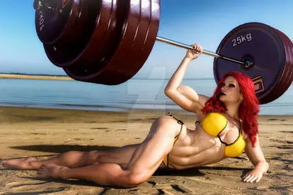 anime muscle girl collection - page153