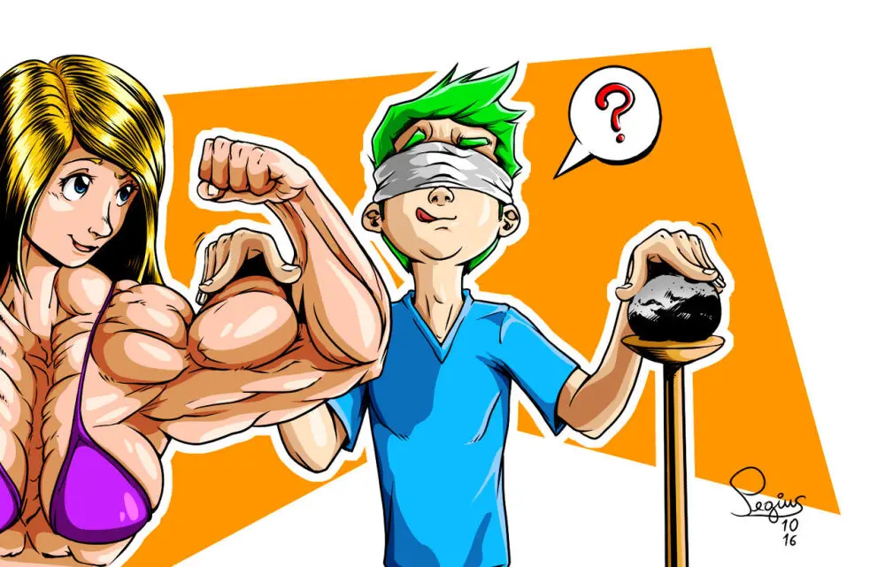 anime muscle girl collection - page155