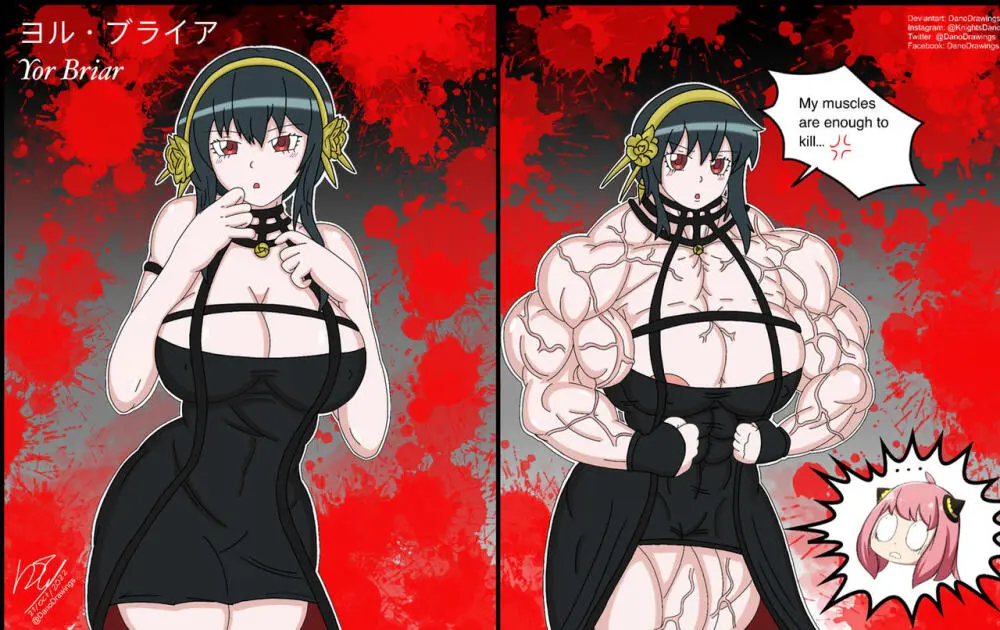 anime muscle girl collection - page158