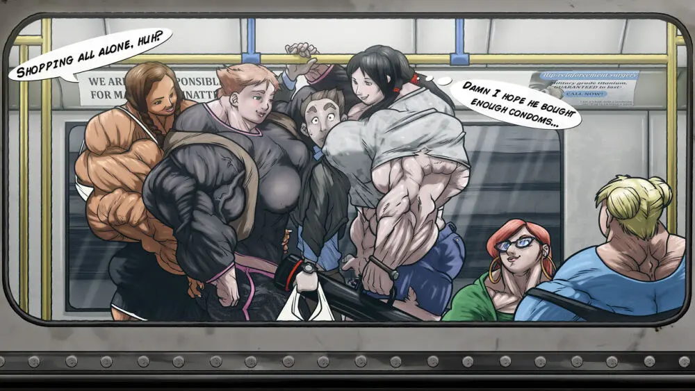 anime muscle girl collection - page17