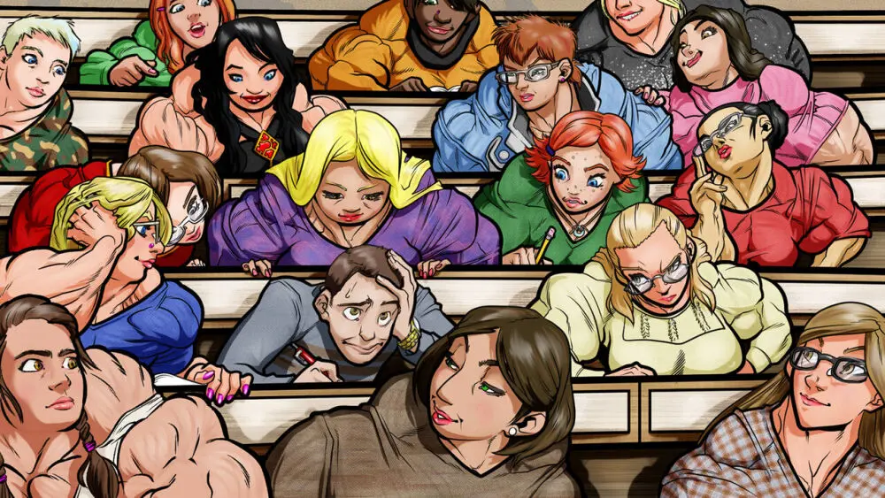 anime muscle girl collection - page18