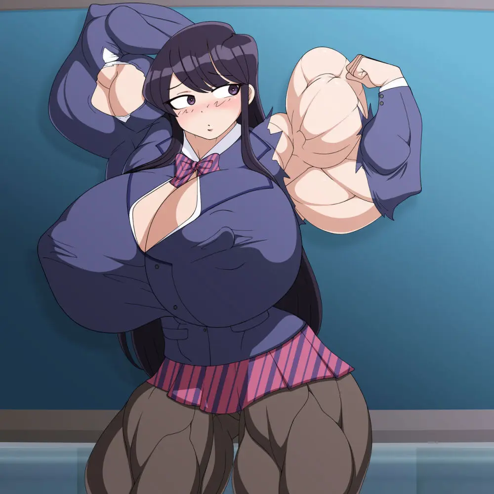 anime muscle girl collection - page2