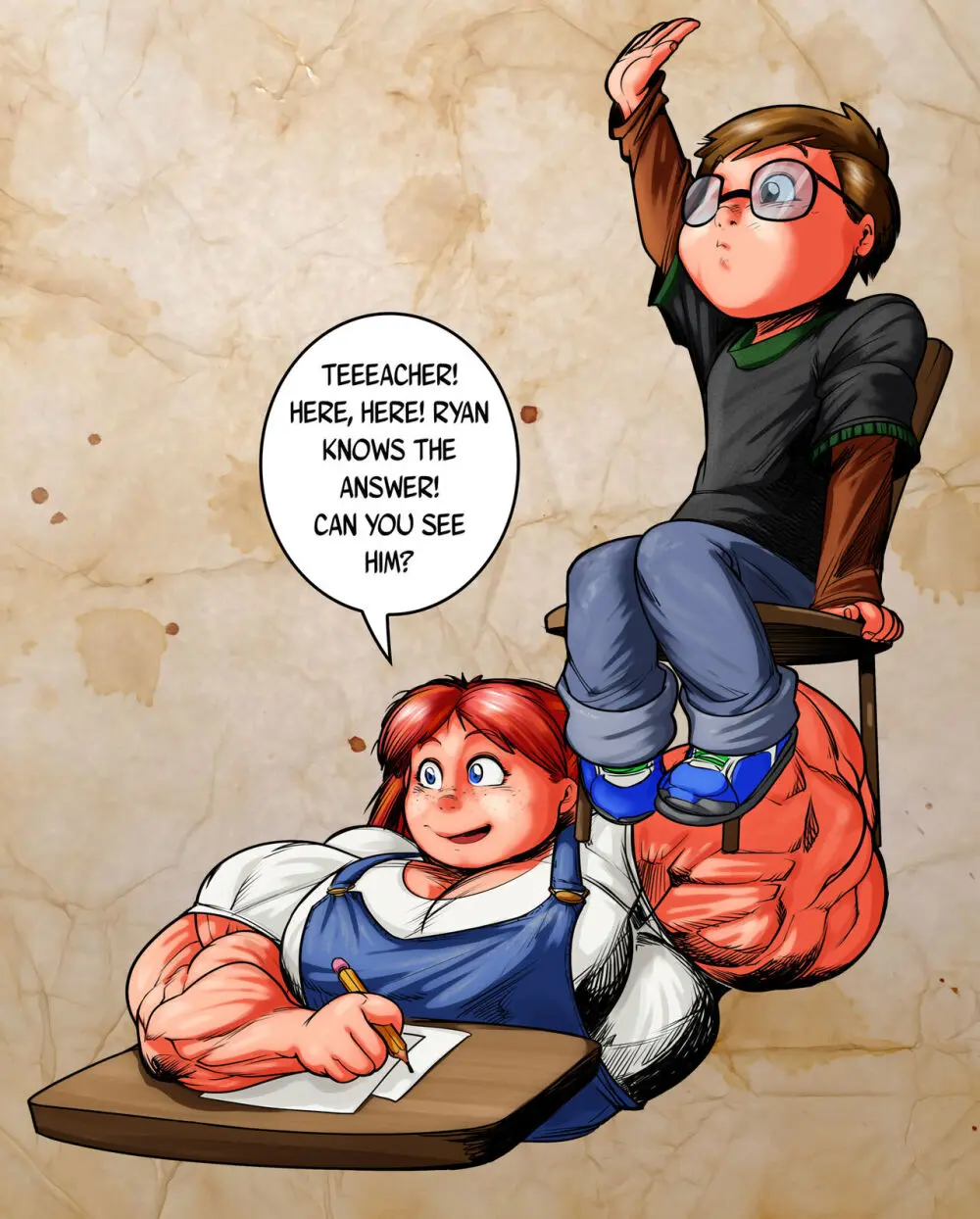 anime muscle girl collection - page31