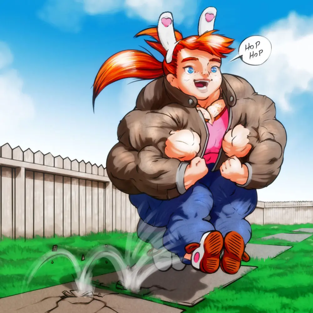 anime muscle girl collection - page40