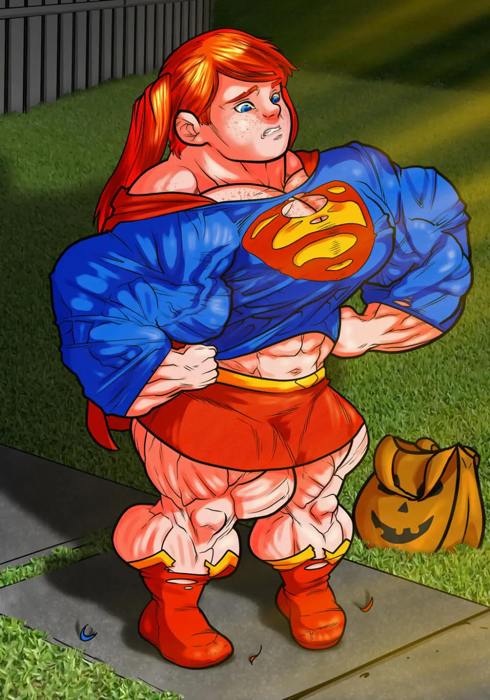 anime muscle girl collection - page5