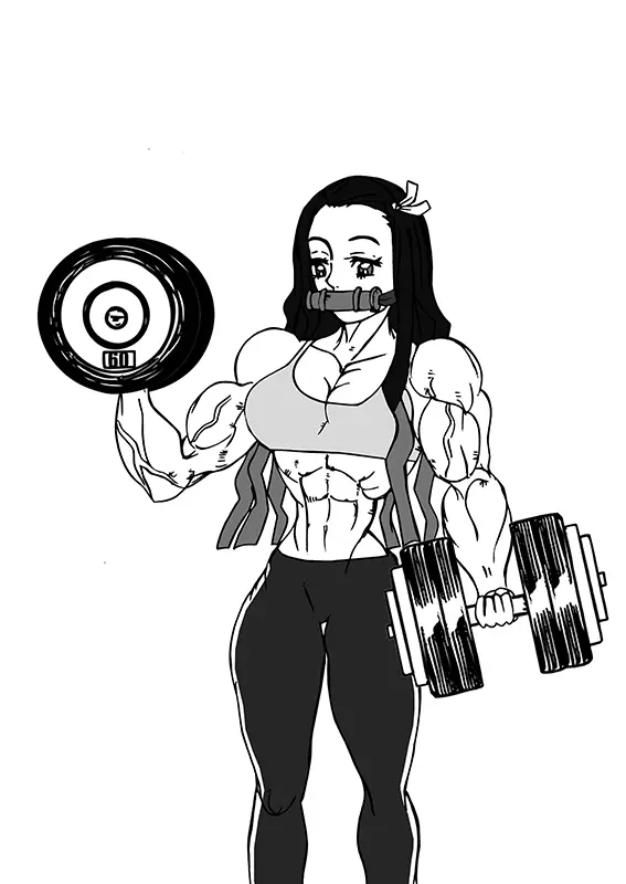 anime muscle girl collection - page51