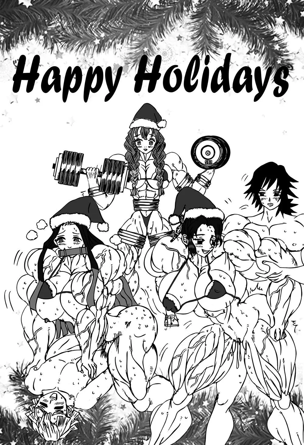 anime muscle girl collection - page54