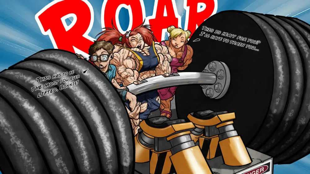 anime muscle girl collection - page6