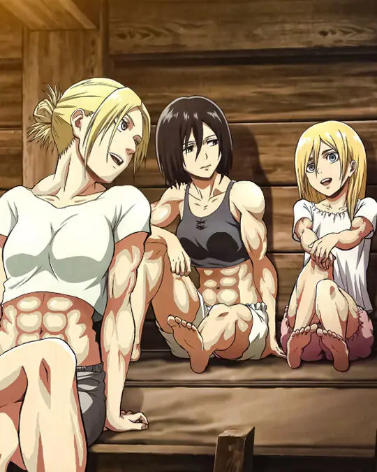 anime muscle girl collection - page68
