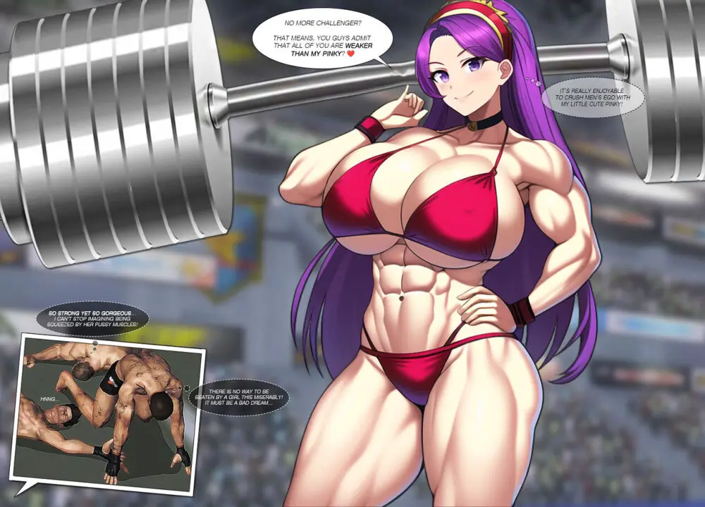 anime muscle girl collection - page96