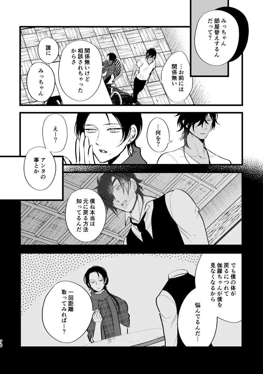 とうめい人間 - page75