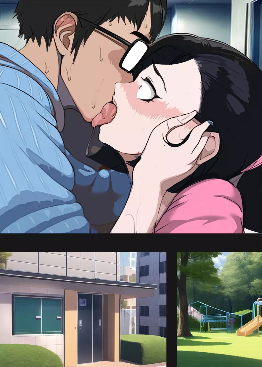 ママと公衆トイレでいいなり生エッチ - page15