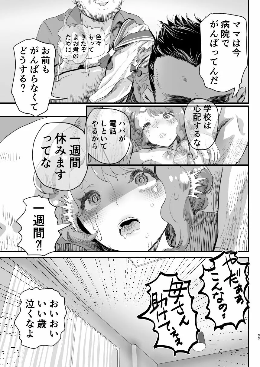 パパのオナホになれ!スケベ親父の餌食になった男の娘 - page32