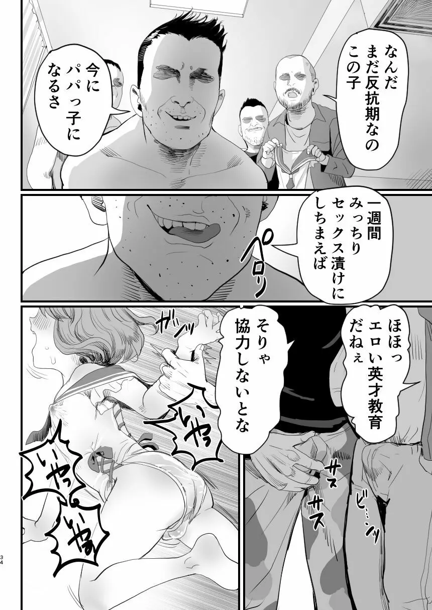パパのオナホになれ!スケベ親父の餌食になった男の娘 - page33
