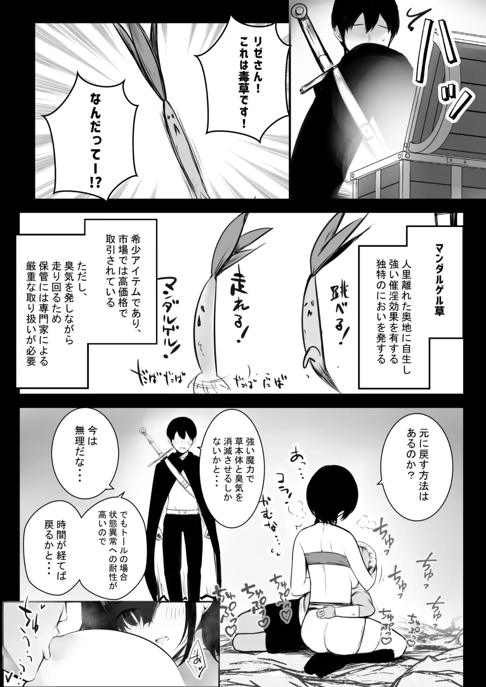 女騎士リゼは今宵も間男に抱かれる2 - page11