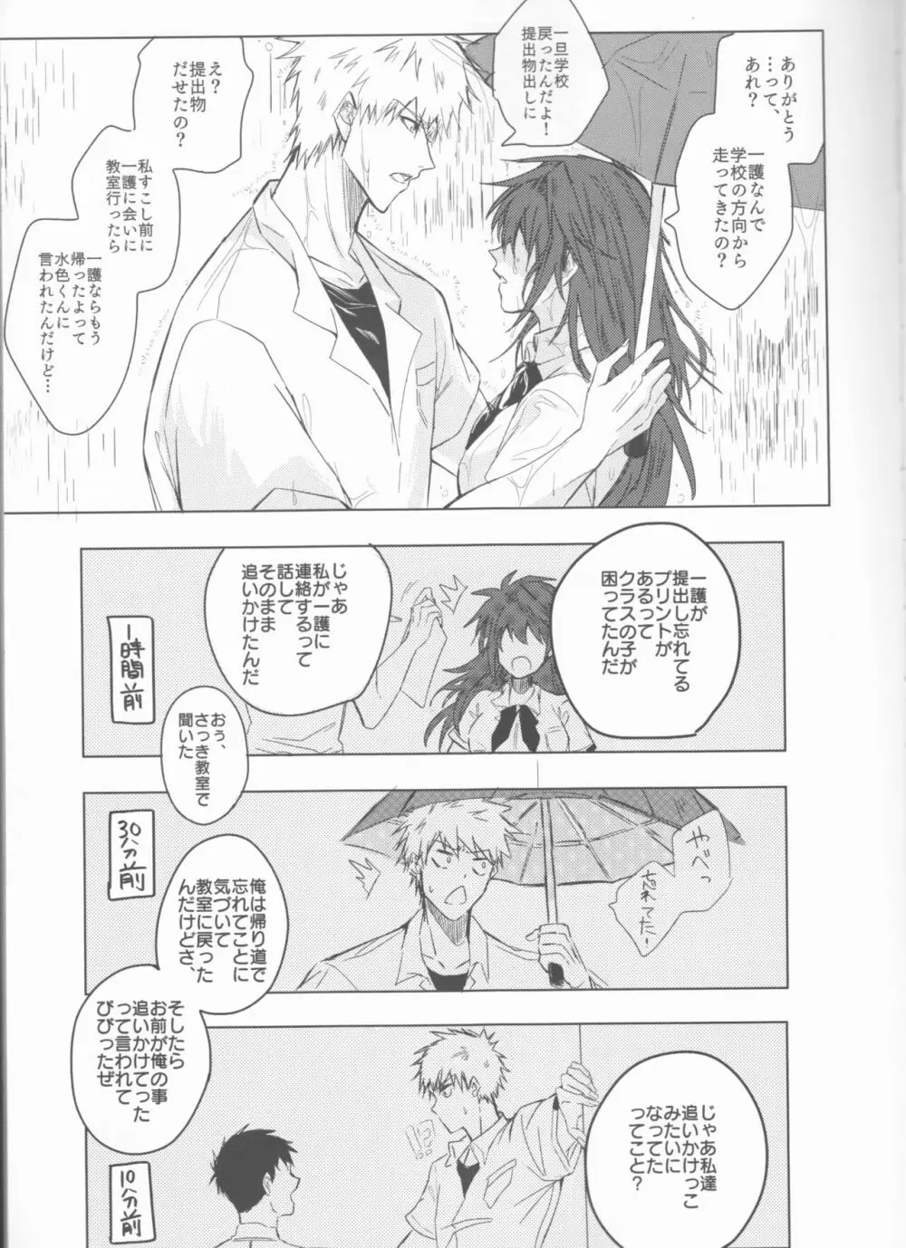 止めどない淫雨 - page7