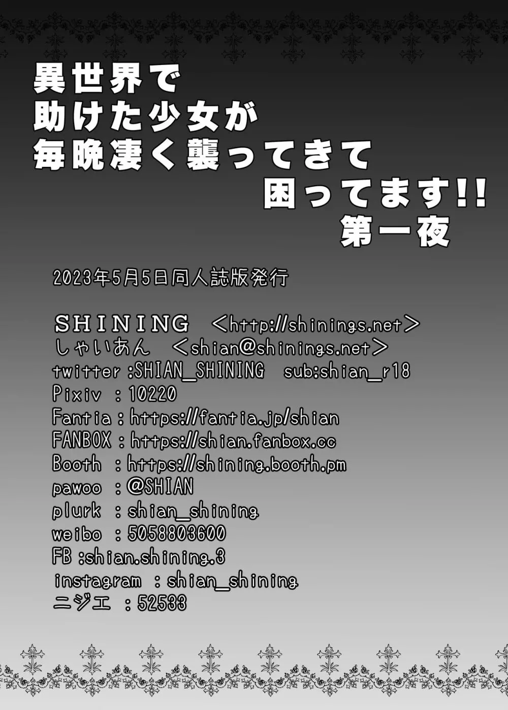 異世界で助けた少女が毎晩凄く襲ってきて困ってます!!第一夜 - page30