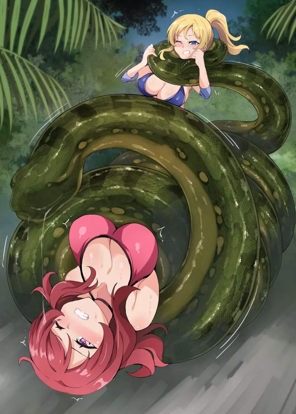 [Mist Night (Co_Ma) Love Squeeze! - Hell of Squeezed Pro Wrestling - page28