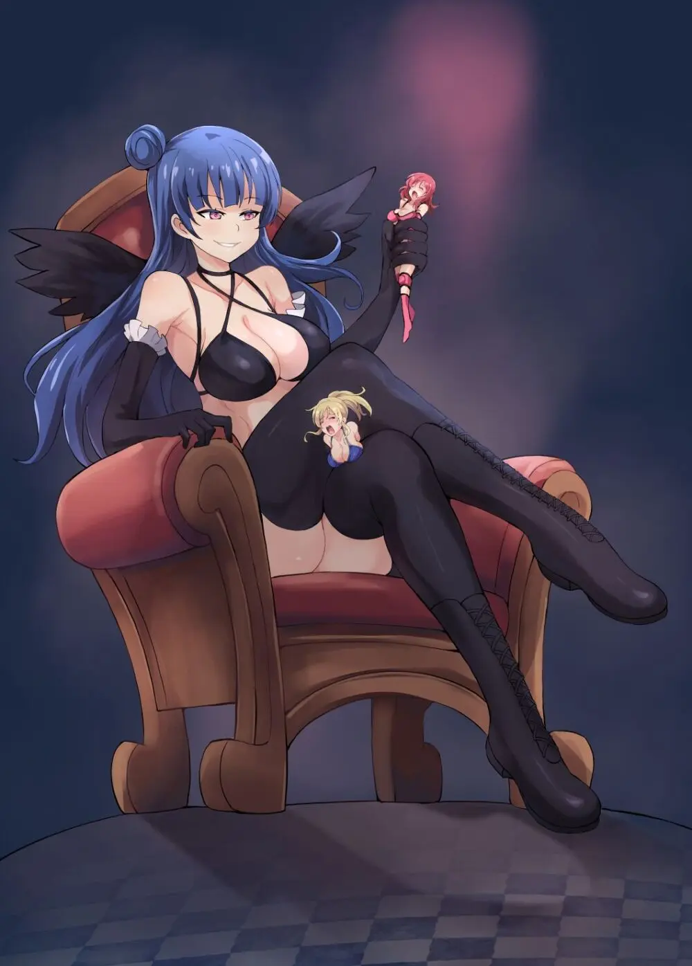 [Mist Night (Co_Ma) Love Squeeze! - Hell of Squeezed Pro Wrestling - page30