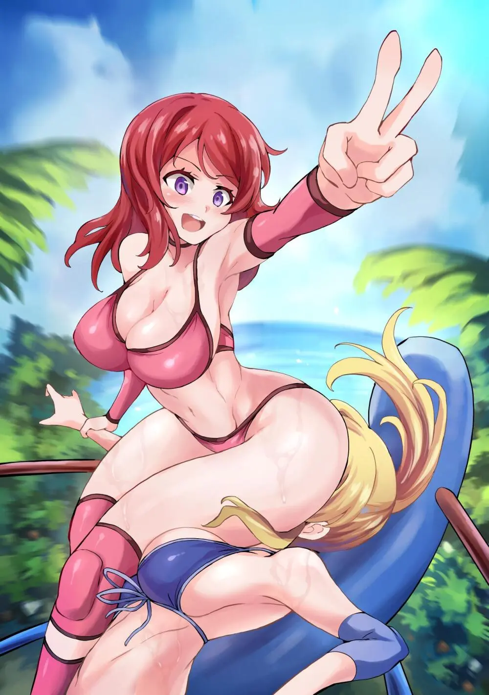 [Mist Night (Co_Ma) Love Squeeze! - Hell of Squeezed Pro Wrestling - page32