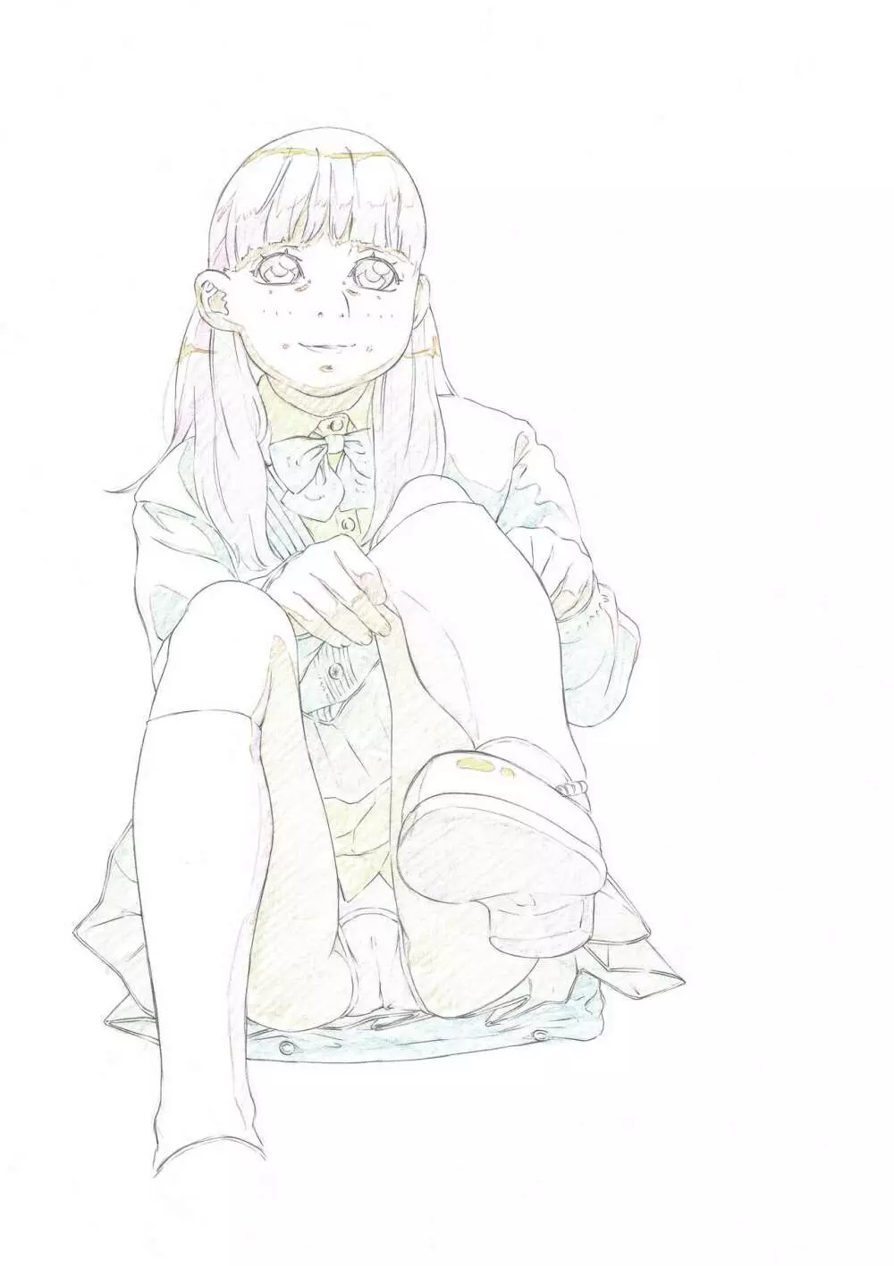 らくがきッズ 35 ～おりじなる少女鉛筆原画集～ - page39