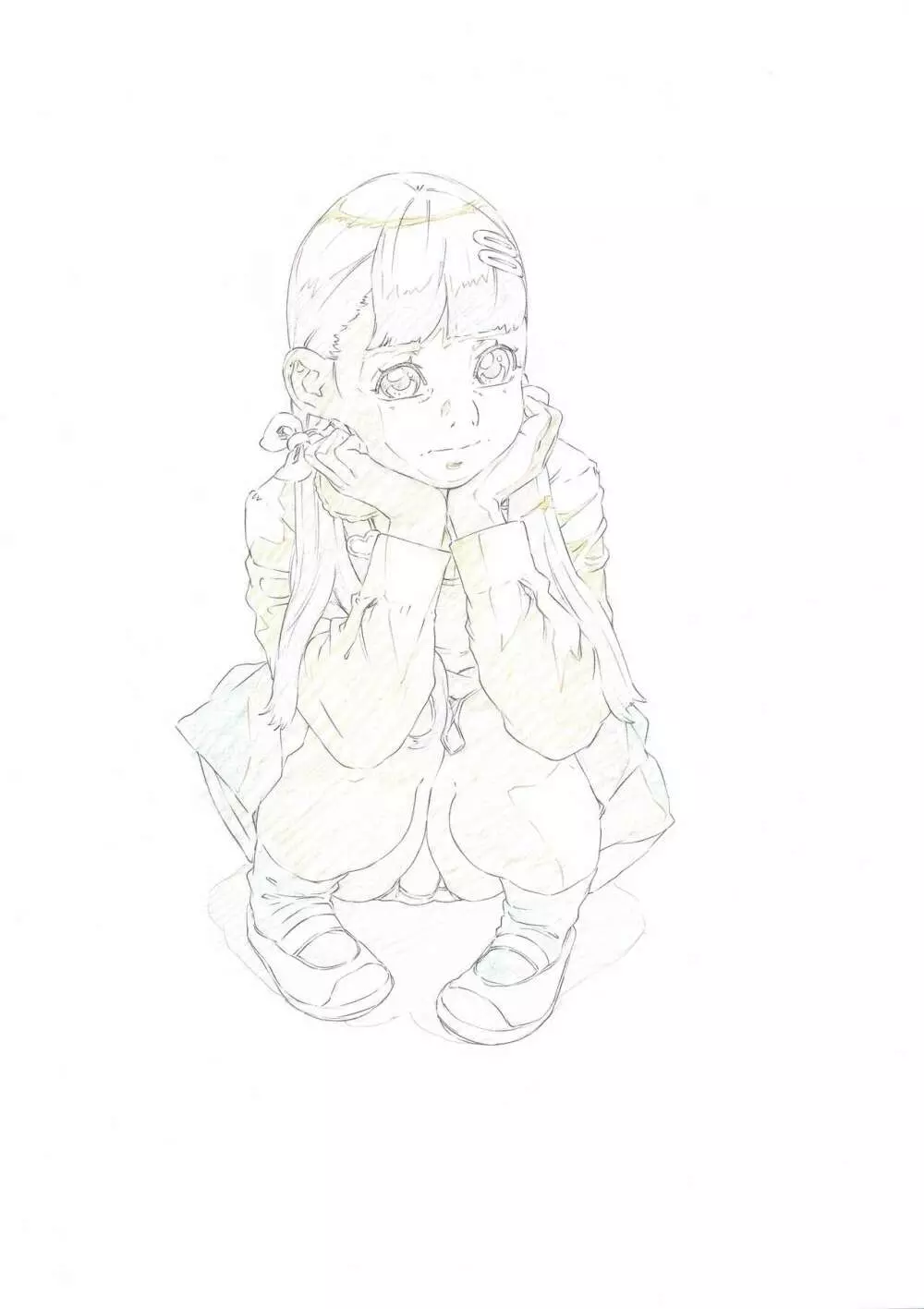 らくがきッズ 35 ～おりじなる少女鉛筆原画集～ - page41