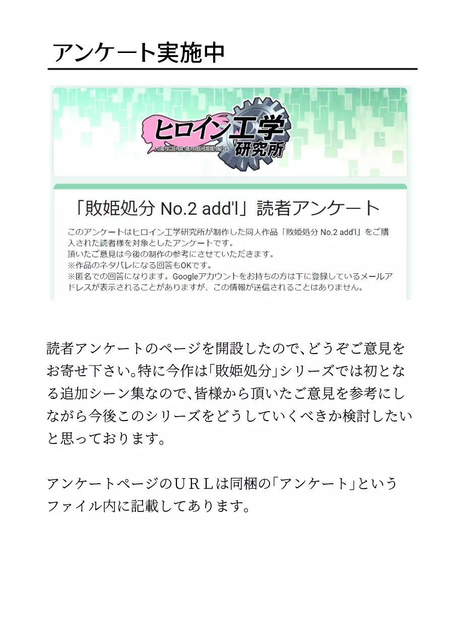 敗姫処分 No.2 add'l ルートB - page17