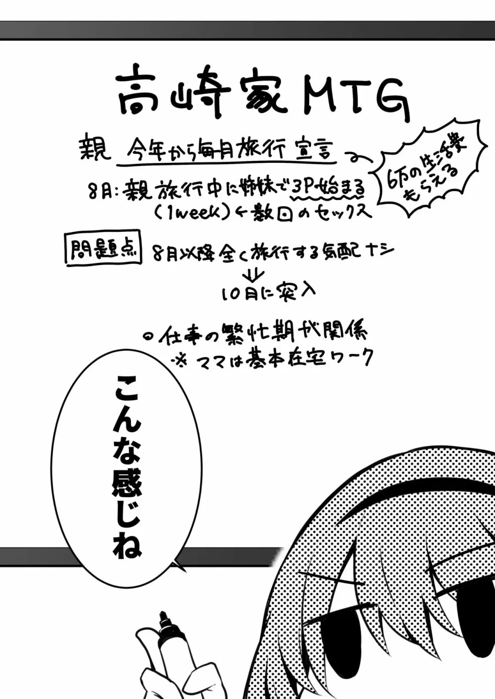 家庭内売春2 ～お金はいらない、3Pがしたい!～ - page7