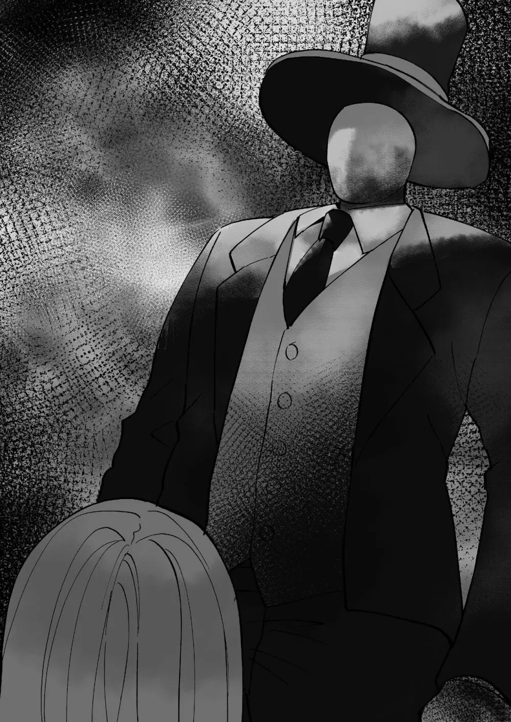 高身長地味巨乳 異世界行ったらのっぺら坊に性奴隷にされた - page9