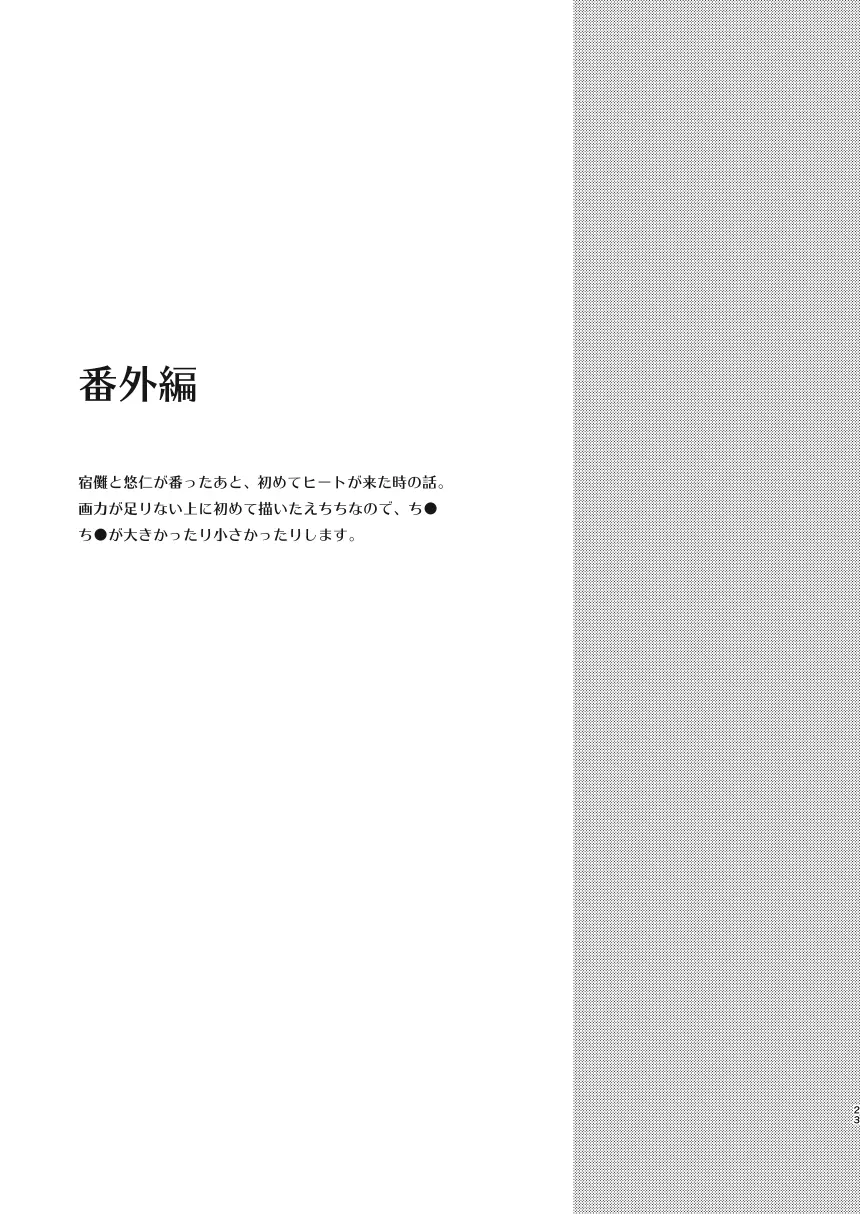 内なる運命と番うには - page22