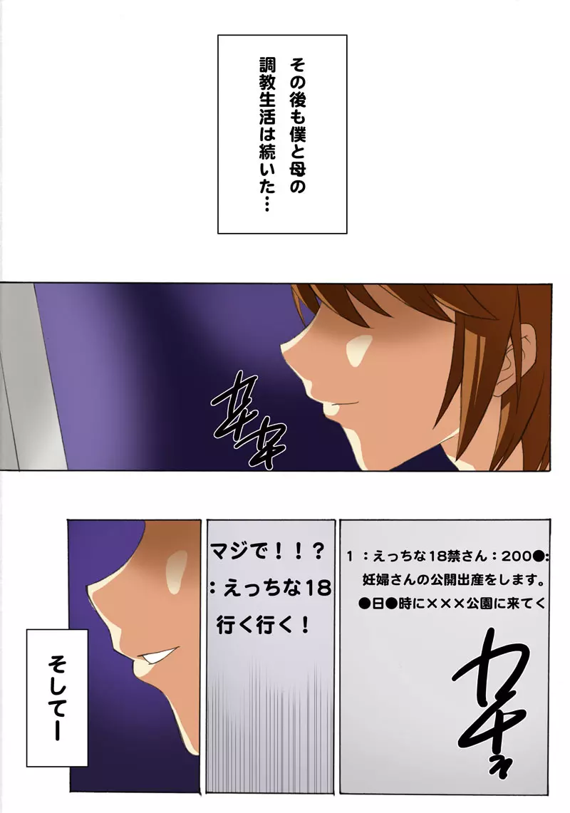 ボテプリ～ママの輪姦調教生活～ - page28