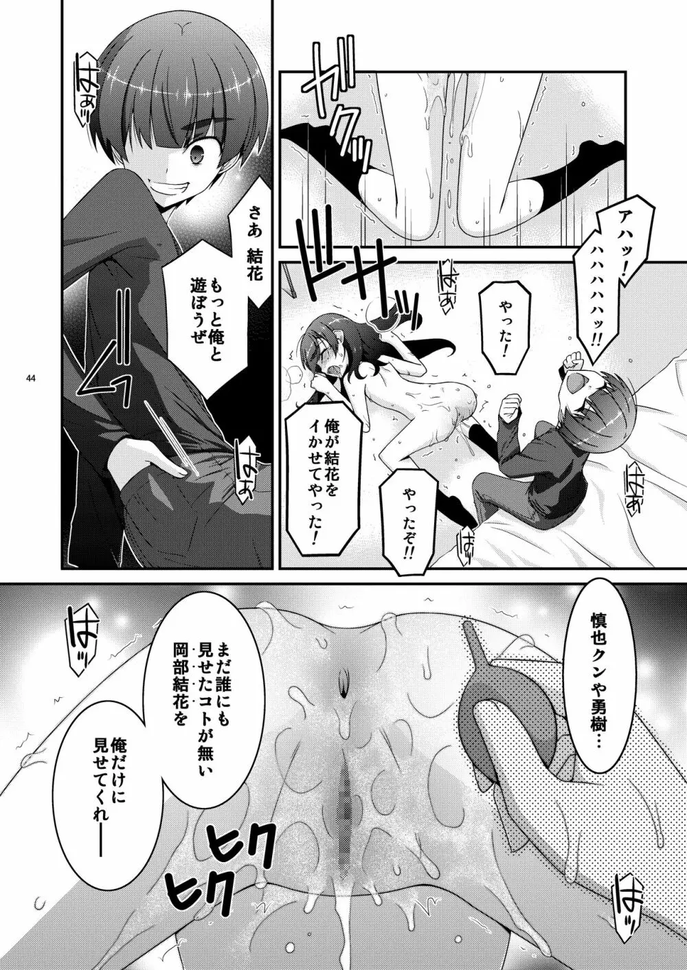 あの子がアイツのオモチャになった日 岡部結花編2 前篇 - page44