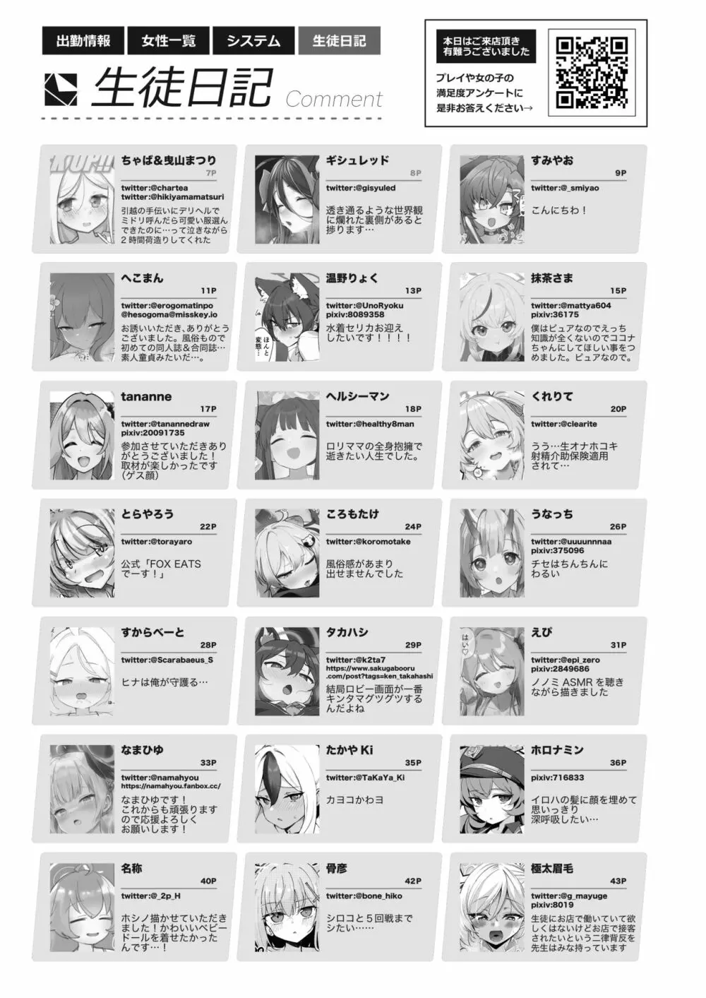 ブルアカ風俗合同誌 キヴォトス王 - page103