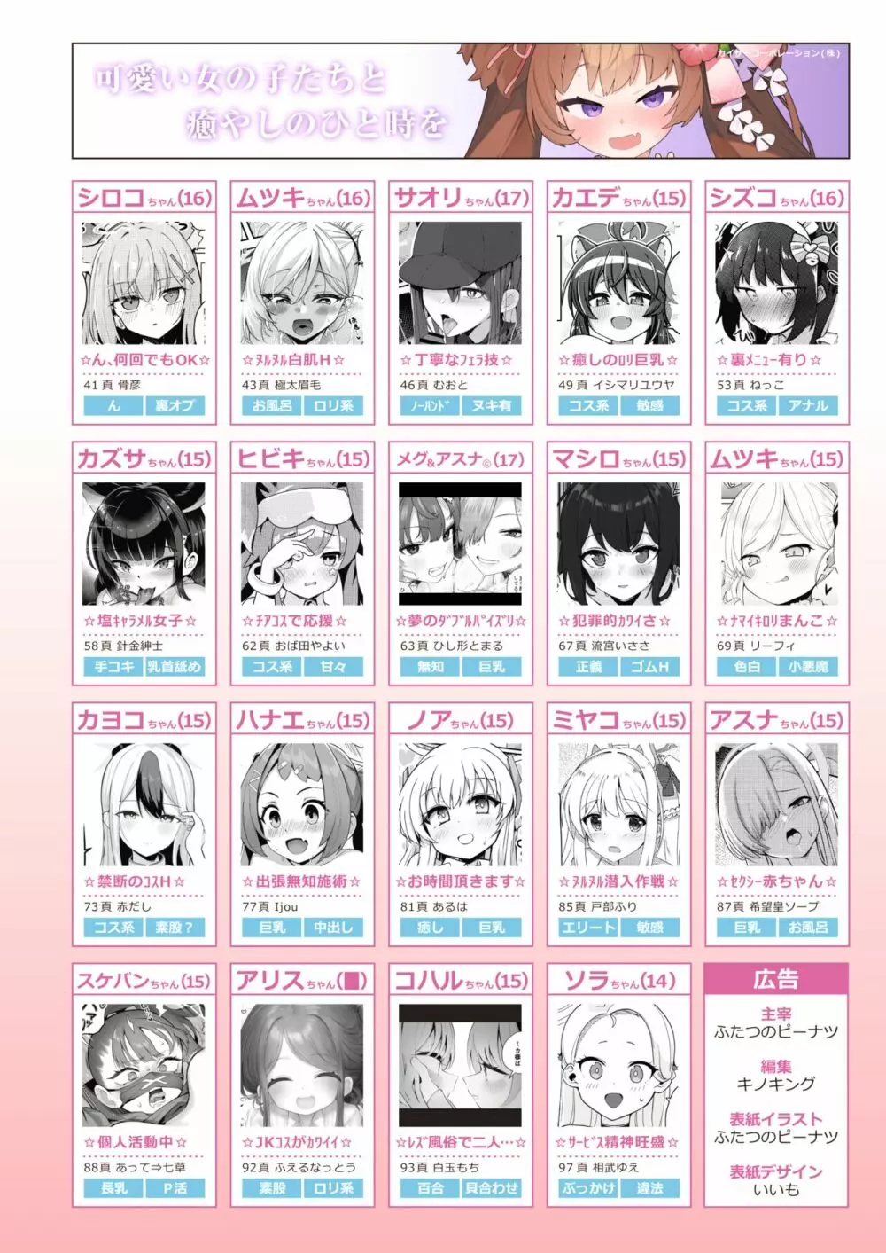 ブルアカ風俗合同誌 キヴォトス王 - page4