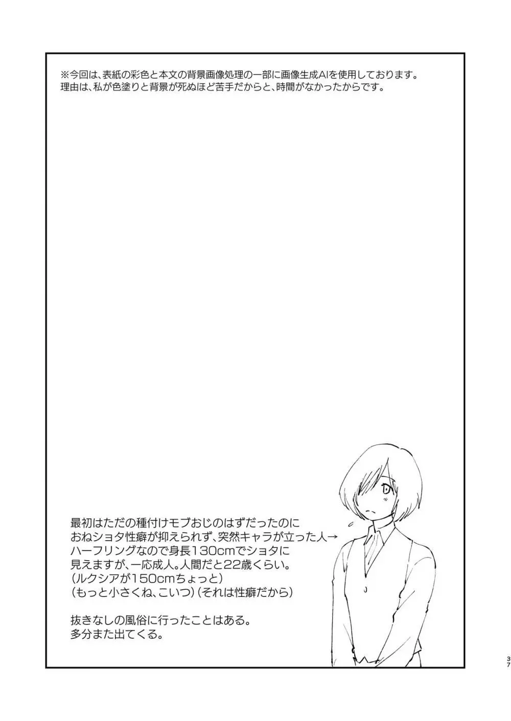 元最強魔王現TS娼婦2 眠ってお尻出すだけの簡単なお仕事編 - page35