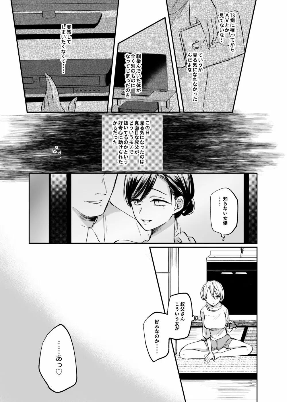 女体化した俺は、叔父さんに… - page13