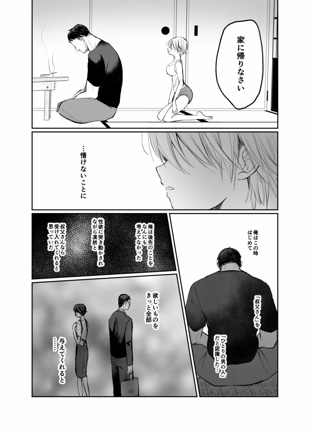 女体化した俺は、叔父さんに… - page58